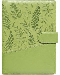 Õpetaja raamat A5, Lux kaaned – oliiviroheline lehed