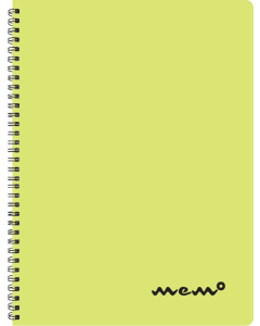 Memo A4 ruled, 60 sheets – yellow
