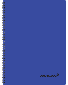 Memo A4 ruled, 60 sheets – blue