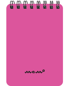 Memo A7 ruut ülaköide, 60 lehte – roosa