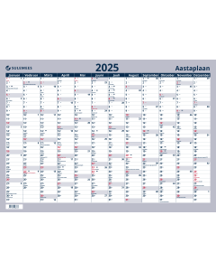 Seinaplakat AASTAPLAAN  700*500mm