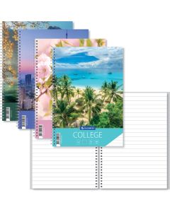 College A4, 60 lehte, jooneline,  kõik kaanevärvid