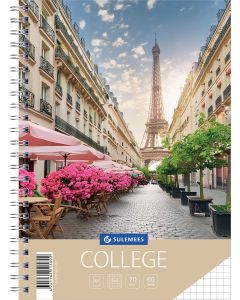 College A5, 60 lehte, 5x5 ruut, Pariis