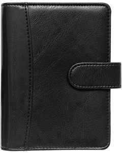 Compact-A6 NÄDAL, kunstnahk (MUST)