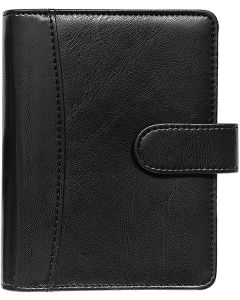 Compact-A6 PÄEV, kunstnahk (MUST)