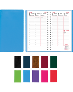 Taskumärkmik EURO, plastkaaned, kõik kaanevärvid