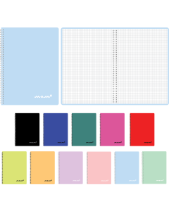 Memo A4 ruut, 60 lehte,  kõik kaanevärvid