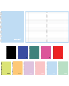 Memo A5 joon, 60 lehte,  kõik kaanevärvid