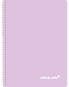 Memo A4 ruut, 60 lehte, pastelne lilla
