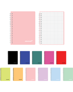 Memo A6 ruut, 60 lehte,  kõik kaanevärvid