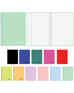 Memo A5 ruut, 60 lehte,  kõik kaanevärvid
