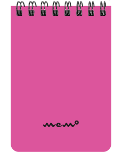 Memo A7 ruut, 60 lehte – roosa