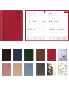 NÄDAL A5 horisontaal, kõvaköide, kõik kaanevärvid