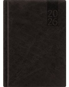 NÄDAL A5 horisontaal, kõvaköide, (MUST)