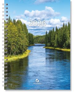 Boss Nädal A5 horisontaal, spiraalköites SISU