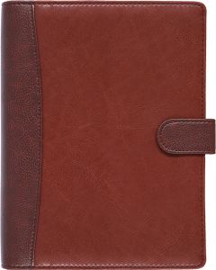 Manager-A5 (70mm) NÄDAL, kunstnahk (PRUUN)