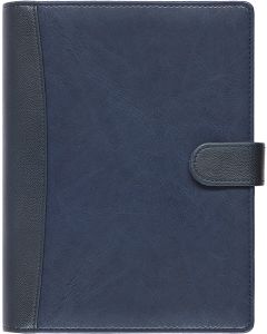 Manager-A5 (70mm) NÄDAL, kunstnahk (TUMESININE)