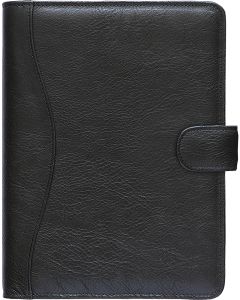 Manager-A5 (70mm) NÄDAL, täisnahk (MUST)