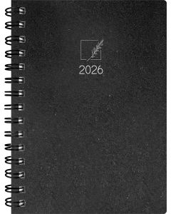 Nature A5 Päev, spiraalköide, MUST Eko kaaned