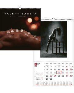 Aktikunst V.Bareta kalender 2026  spiraalköide