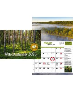 Metsakalender, 297x420mm, klamberköide