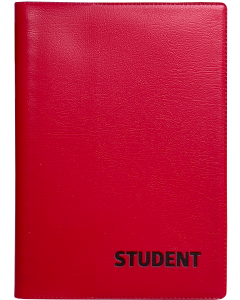 Student A6, spiraalköide – punane