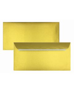 Envelope C65 114x229mm, gold, 120gsm