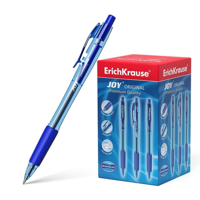 Pastapliiats lülitiga JOY Original MaticGrip 0.7, sinine (50)