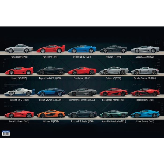 Lauamatt Auto, 60x40cm
